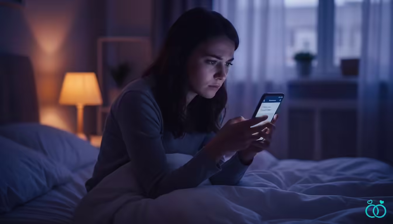 A woman sitting alone at night resisting the urge to text her ex — how to avoid common ex back mistakes