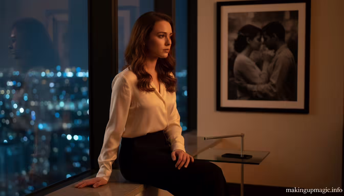 Signs Your Ex Is Pretending To Be Over You woman pretending to be okay after breakup — signs your ex is pretending to be over you